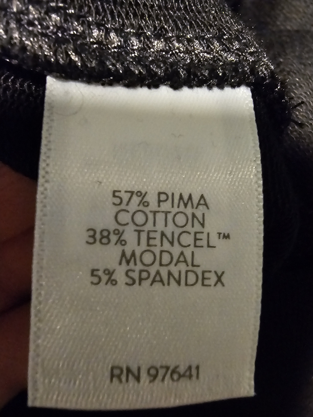 J. Jill Pure Jill Black Pull-On Crops - Picture 5 of 5